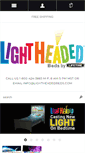 Mobile Screenshot of lightheadedbeds.com